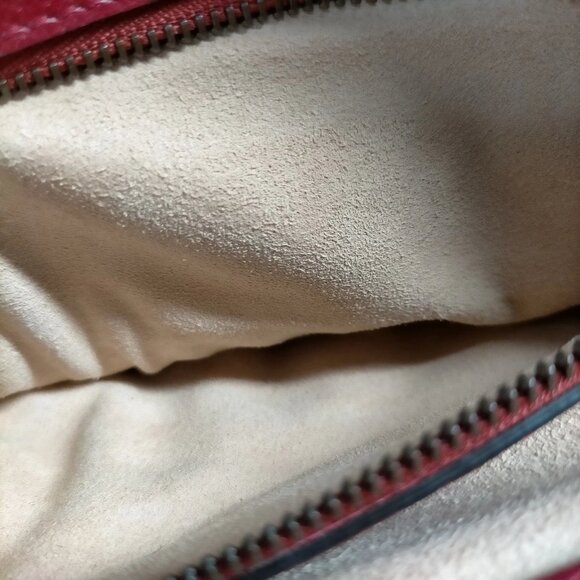 Gucci Queen Margaret Brown PVC Shoulder Bag mon937-101325 - Picture 14 of 16